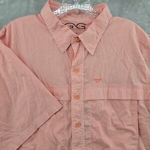 KING RANCH GameGuard Outdoors Shirt Mens Medium Short Sleeve King Ranch